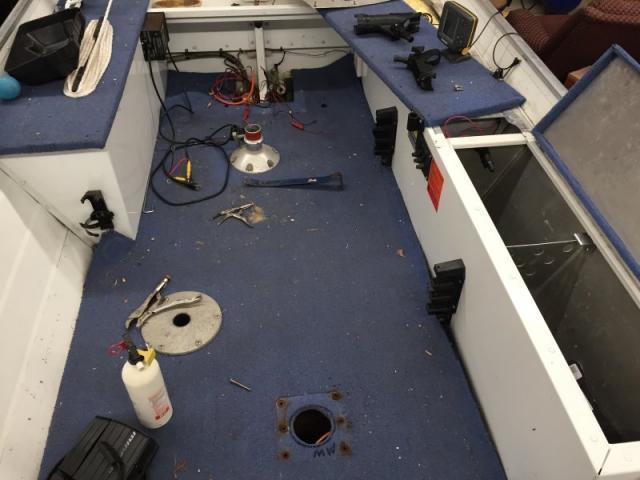 16 Grumman Fishing Boat Floor Replacement Trapperman Forums