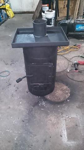 Homemade clearance propane smoker