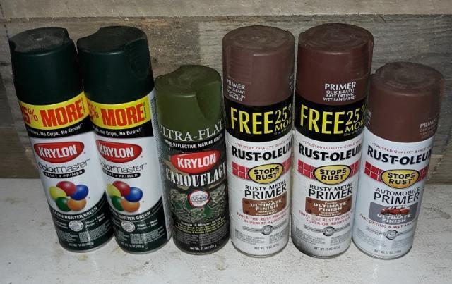 Spray paint preferences? UPDATE from Rustoleum - Trapperman Forums