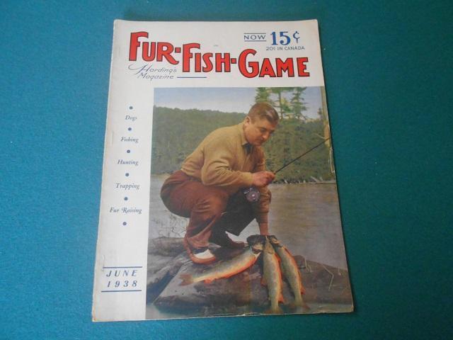 1962 Fur Fish and Game Magazine, Vintage Old Outdoors Magazine, Hardings  Magazine -  Finland