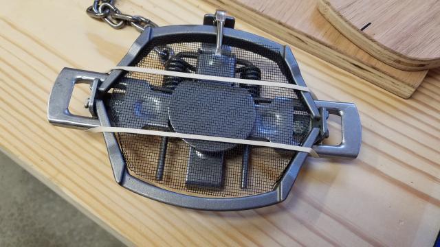 MB 550 custom steel screen pan cover - Trapperman Forums