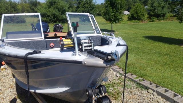 WIRELESS ANCHOR WINCH INSTALL - For the Jon Boat to Bass Boat