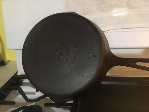 7) Griswold Cast Iron Skillets