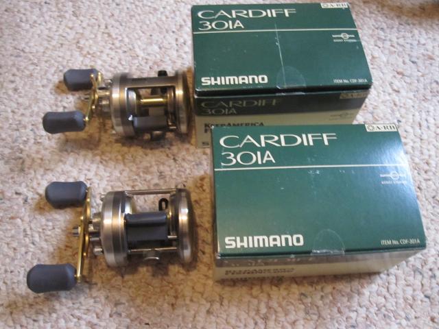 Shimano Cardiff 301A baitcaster reels (PRICE DROP) - Trapperman Forums