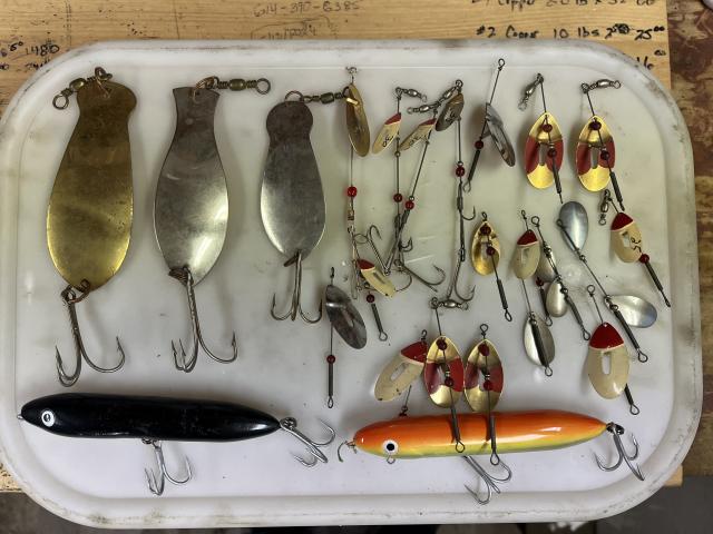 Muskie Vintage Topwater Vintage Fishing Lures for sale