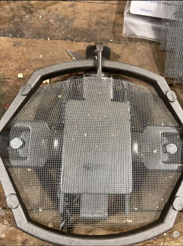 MB 550 custom steel screen pan cover - Trapperman Forums